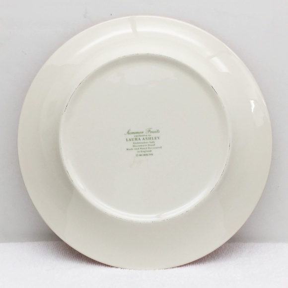 Laura Ashley Summer Fruits STRAWBERRY Dinner Plate - Picture 2 of 3